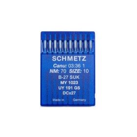 Aguja Industrial SCHMETZ Remalladora B27