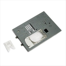 Set Placa aguja y prensatelas de teflón ultra deslizante