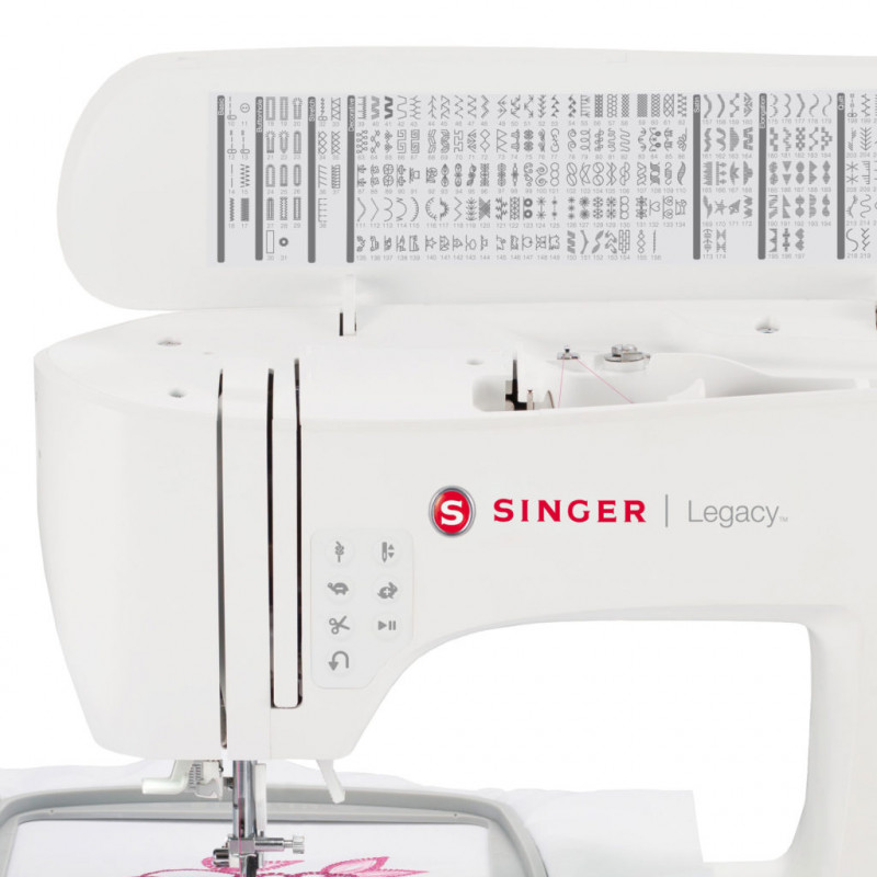 SINGER Maquina Bordadora Legacy SE300 – Insumos textiles para la Industria  de la Confeccion.