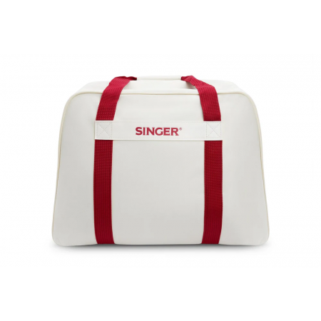 Bolsa universal SINGER® Crema/Rojo