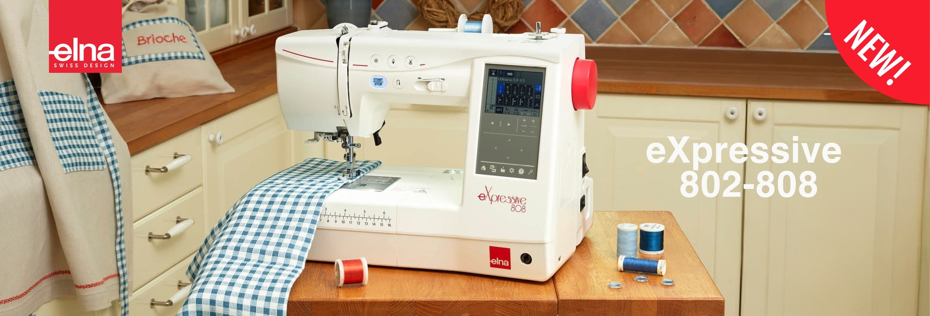 Maquina de Coser y Bordar Elna